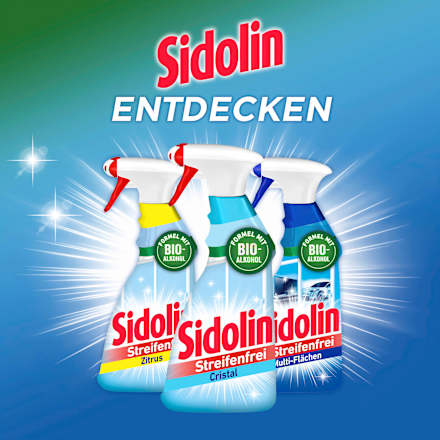 Glasreiniger Cristal 3in1 Sidolin