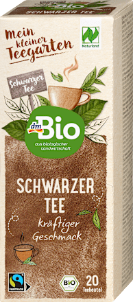 Schwarzer Tee (20 Beutel) dmBio