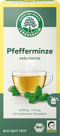 Kräutertee Pfefferminze (20 Beutel) LEBENSBAUM