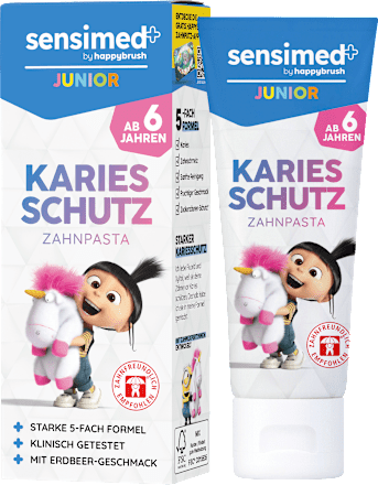Zahnpasta Kinder Kariesschutz ab 6 Jahren sensimed