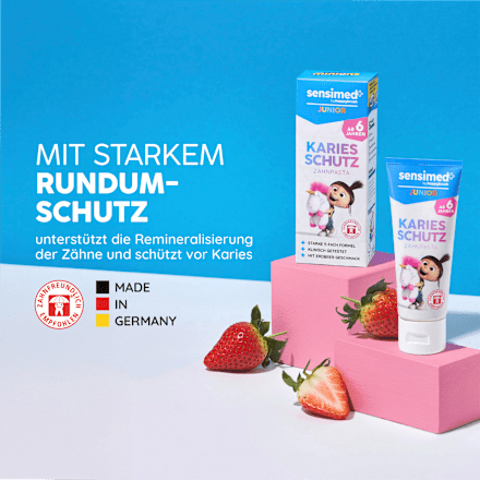 Zahnpasta Kinder Kariesschutz ab 6 Jahren sensimed