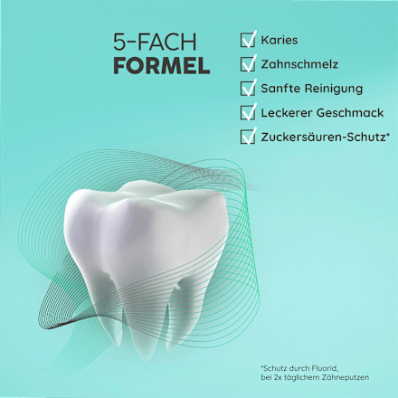 Zahnpasta Kinder Kariesschutz ab 6 Jahren sensimed