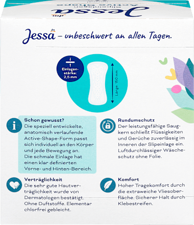 Absorbante zilnice active shape Jessa