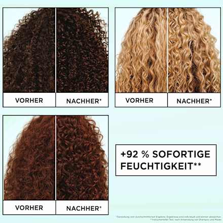 Shampoo Locken Methode Feuchtigkeit  GARNIER FRUCTIS