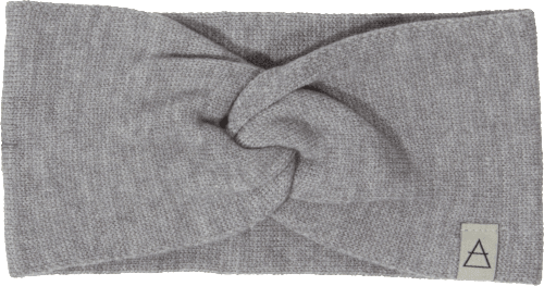 Stirnband hellgrau mit Knoten PURSET