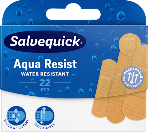 Pflaster wasser- und schmutzabweisend Salvequick