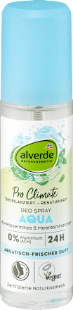 Deo Zerstäuber Aqua alverde NATURKOSMETIK
