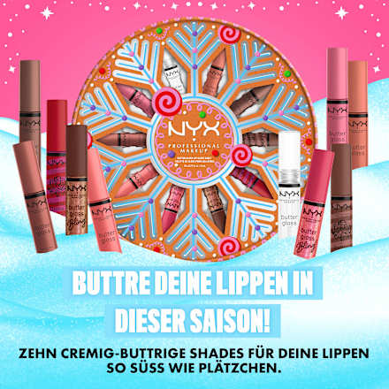 Lipgloss Set Butter Kit NYX PROFESSIONAL MAKEUP