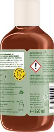 Hundeshampoo Langhaar Petchen