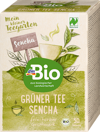 Grüner Tee Sencha (50 Beutel) dmBio