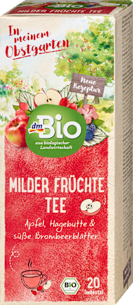 Bio mild gyümölcstea, 20 filter dmBio
