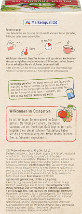 Bio mild gyümölcstea, 20 filter dmBio