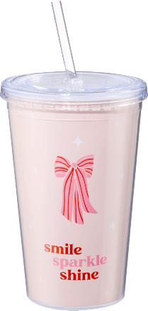 Foto pohár so slamkou Paradies