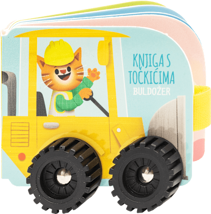 Knjiga sa točkićima - buldožer ODEON