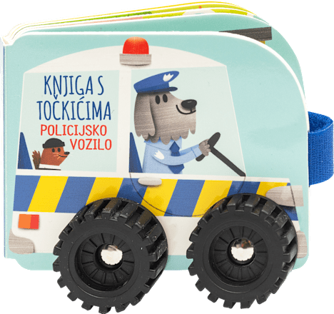 Knjiga sa točkićima - policijsko vozilo ODEON