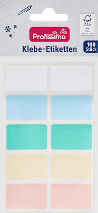 Etichette autoadesive colorate Profissimo