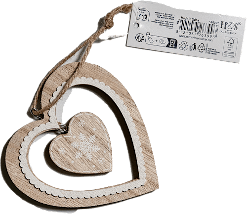 Decorațiune din lemn cu Inimă BRAUNS-HEITMANN
