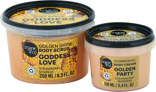 Zlatá darčeková súprava Glow & Celebrate organic shop