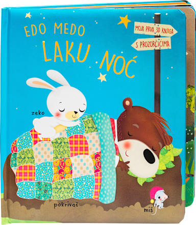 Edo Medo Laku noć knjiga  MALIK