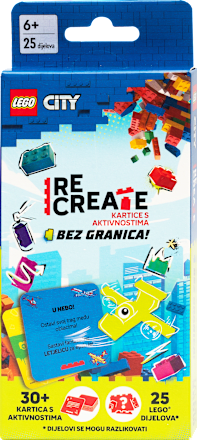 Recreate kartice s aktivnostima Lego