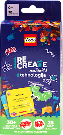 Recreate kartice s aktivnostima - tehnologija Lego