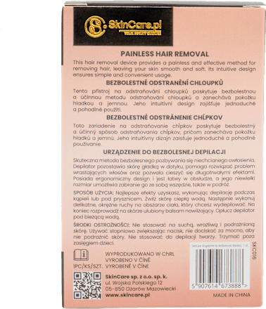 Urządzenie do depilacji SkinCare.pl