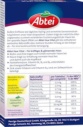 Tabletten Haar Vital Abtei