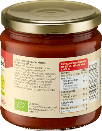 Tomatensauce Klassik dmBio