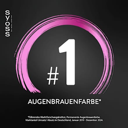 Augenbrauenfarbe Dunkelblond 6-1 syoss