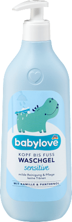 Gel doccia Sensitive per corpo e capelli babylove