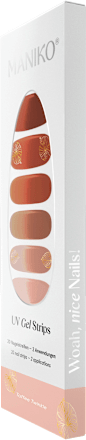 UV Gel Nagelfolien Toffee Twinkle Maniko