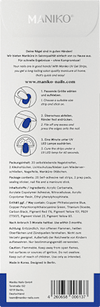 UV Gel Nagelfolien Royal Maniko