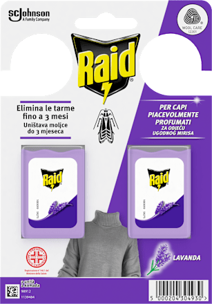Gel pločice protiv moljaca s mirisom lavande Raid