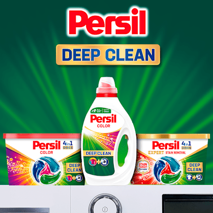 Deep Clean deterdžent za pranje šarenog rublja, 100 pranja Persil