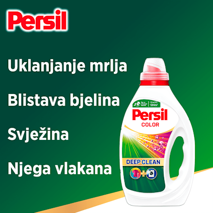 Deep Clean deterdžent za pranje šarenog rublja, 100 pranja Persil