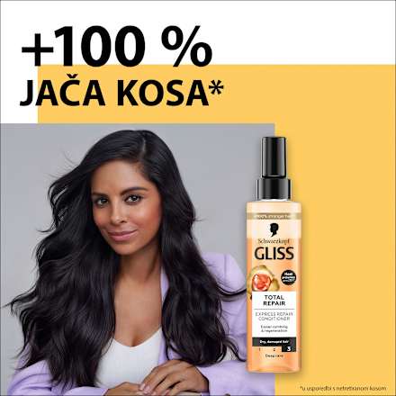 Total Repair regenerator za kosu u spreju  Schwarzkopf GLISS