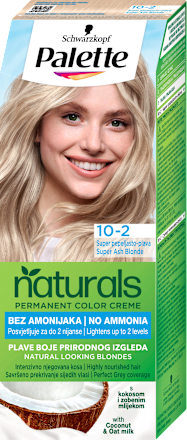 Naturals Color Creme boja za kosu – 10-2 super pepeljasto-plava Palette naturals COLOR CREME