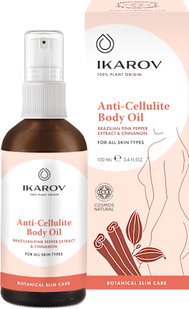 Антицелулитно олио за тяло с розов пипер IKAROV