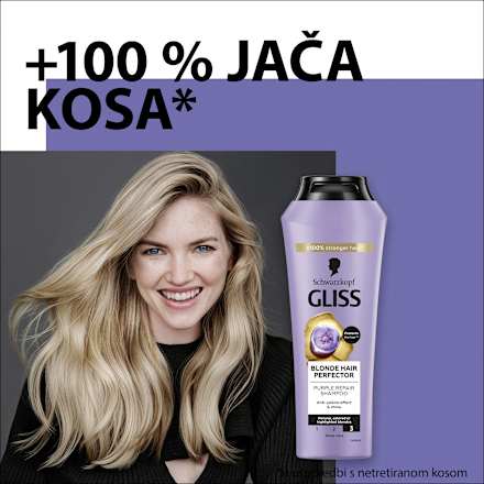 Blonde Hair Perfector šampon za kosu Schwarzkopf GLISS