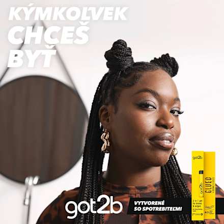 Maskara na obočie a baby vlásky Glued4Brows & Edges 2 v 1 got2b