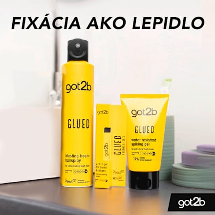 Maskara na obočie a baby vlásky Glued4Brows & Edges 2 v 1 got2b