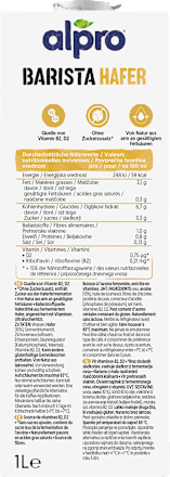 Haferdrink Barista alpro