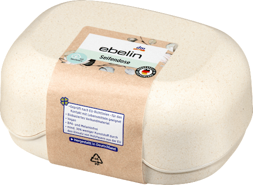 Seifendose beige ebelin