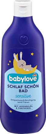 Sensitive otroška sproščujoča kopel s kamilico in pantenolom babylove