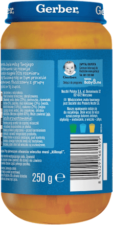 Zupka dyniowa z nutą kokosa, Junior 1 - 3 lata Gerber