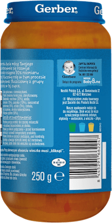 Zupka gulaszowa z ziemniaczkami, Junior 1 - 3 lata Gerber