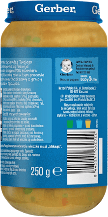 Zupka delikatna kalafiorowo-brokułowa, Junior 1 - 3 lata Gerber