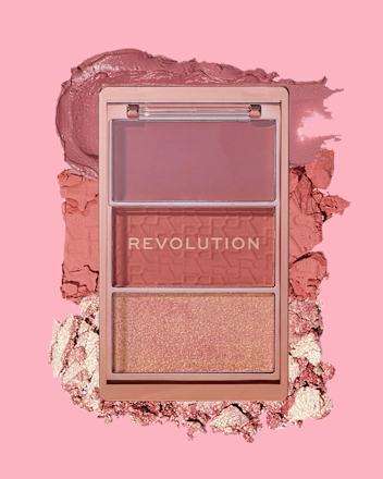 Blush Palette Icon Aura Points Rose REVOLUTION