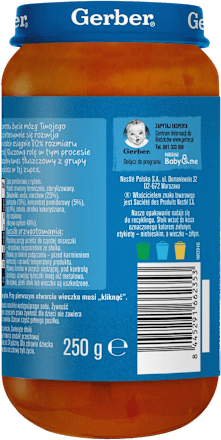 Zupka pomidorowa z ryżem, Junior 1 - 3 lata Gerber