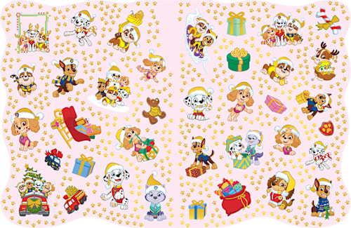 nejkrásnější vánoční omalovánky se samolepkami Paw Patrol JIRI MODELS
